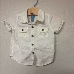 $12 ADD ON baby gap boys linen button down 12-18M Zara Janie and Jack Little Co.